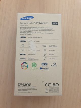 Samsung Galaxy Note 3 Blanco