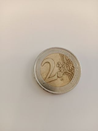 Moneda 2€ Francia 2001 - Fallo Acuñación