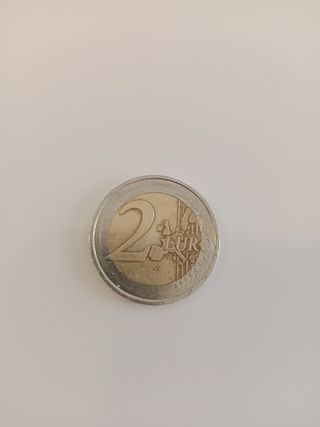 Moneda 2€ Francia 2001 - Fallo Acuñación