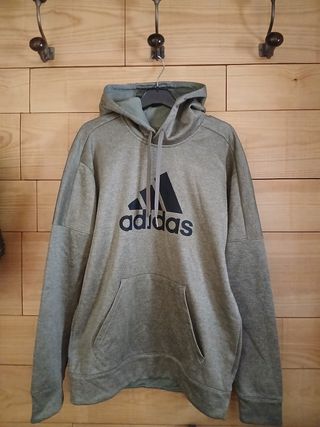 Sudadera con capucha Adidas Hombre Talla M Verde