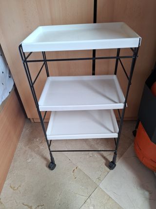 Carrito auxiliar 3 estantes
