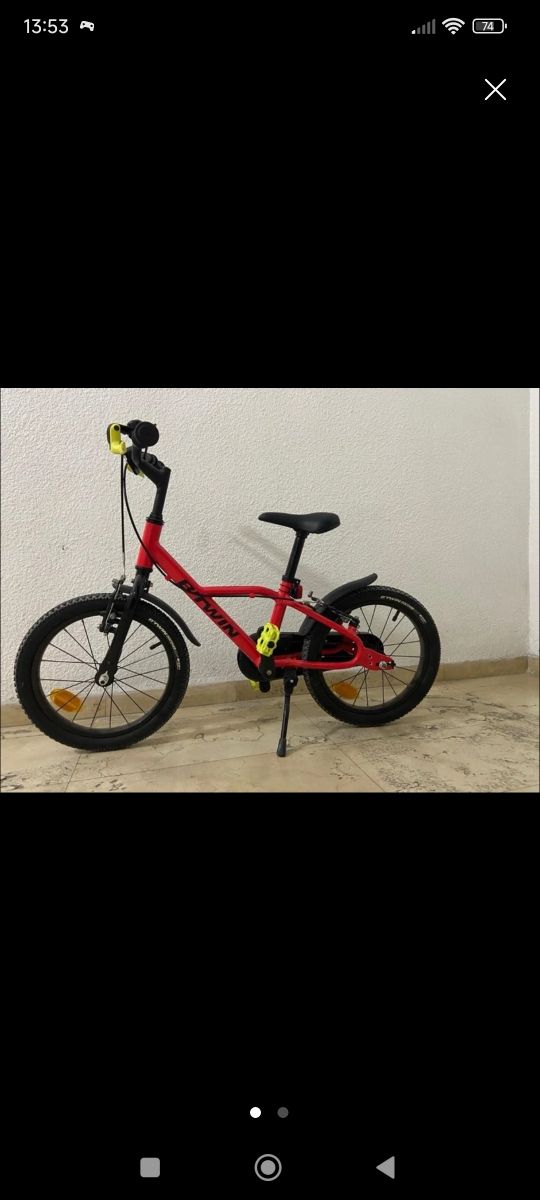 Bicicleta Btwin 20" Niño/a