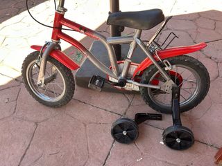 Bicicleta Mickey Mouse infantil c/ruedas