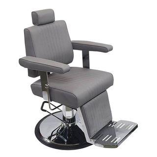 Sillón Barbero Gris - Estilo Baron