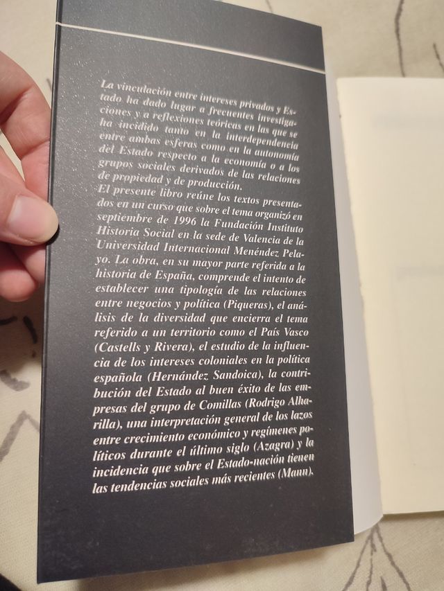 Libro "Poder económico y poder político"