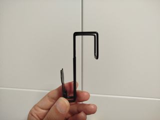 3 Ganchos percha gato negro - nuevos
