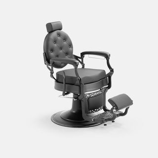 Sillón Barbero Vintage Negro