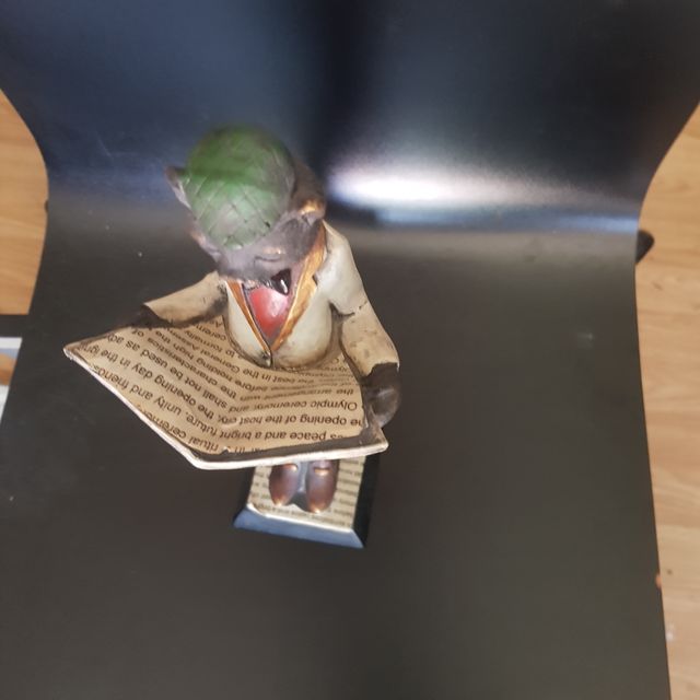 Gatto, gallo, figure decorative