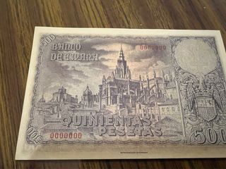 Billete 500 Pesetas España