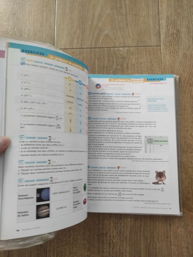 Libro Maths 3eme