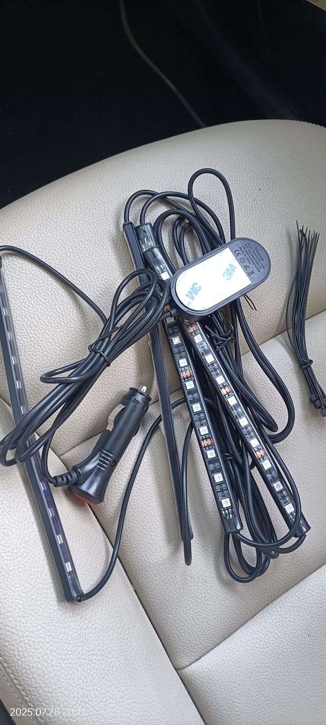 Sin usar Luces LED coche Govee - Kit 4 tiras