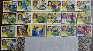 Cromos liga este Rayo vallecano y Cadiz