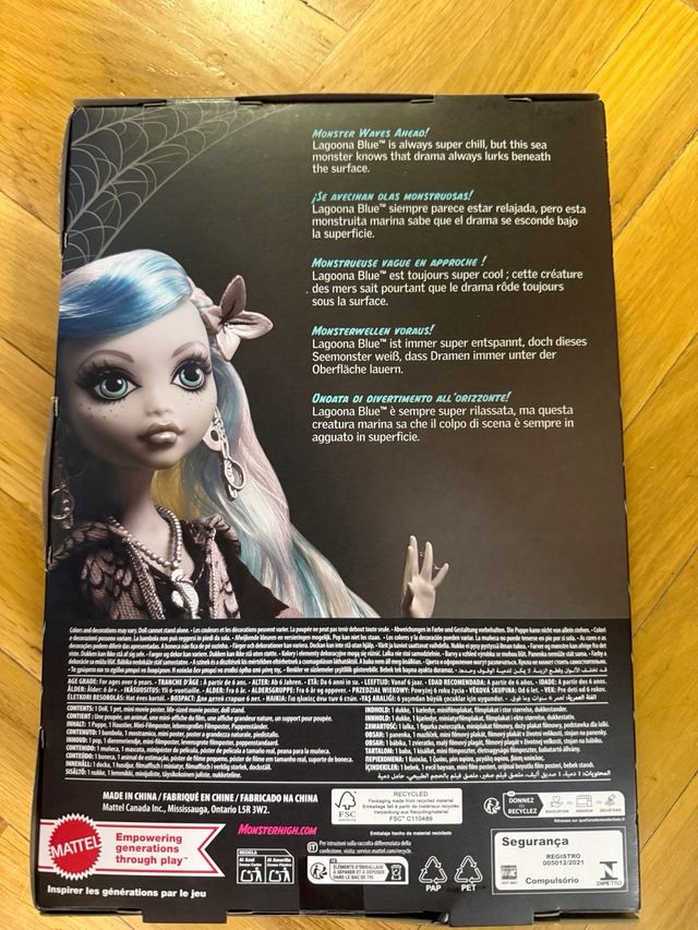 Muñeca Monster High Lagoona Blue