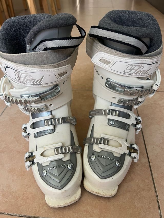 Botas esquí Head mujer blancas.