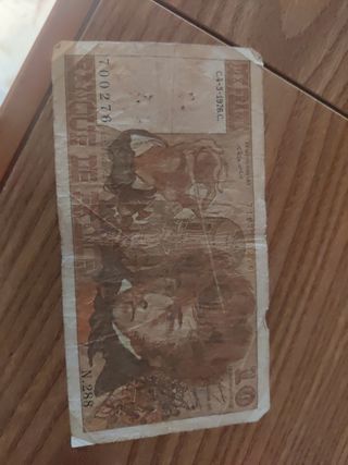 Banconote Francia 10 Franchi 1976