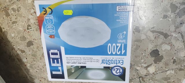 Lampara LED techo Extrastar 12W