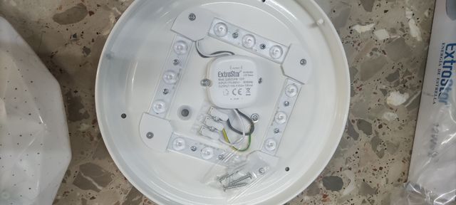 Lampara LED techo Extrastar 12W