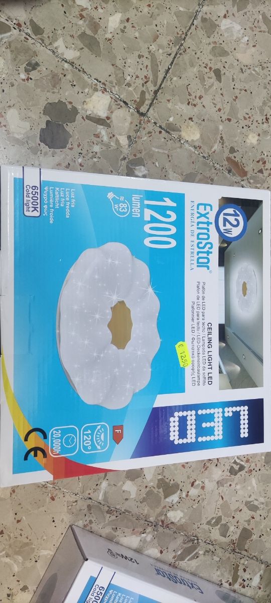 Lampara LED techo Extrastar 12W