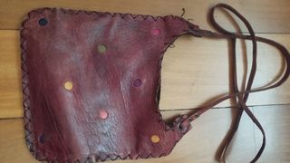 Bolso original artesanal Piel Argentina 