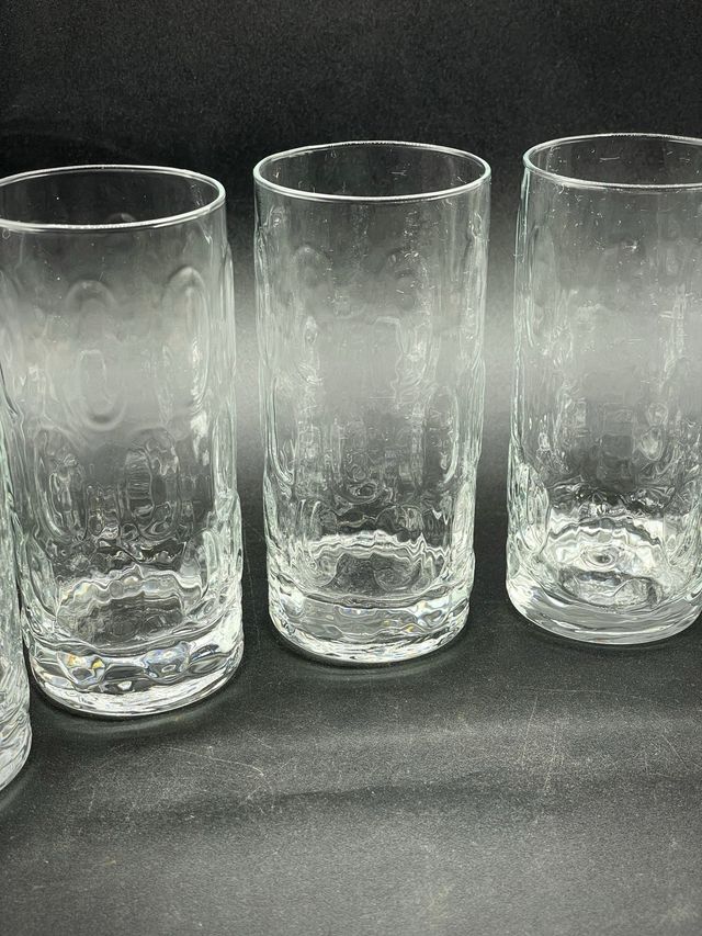 Bicchieri vetro trasparenti - 5pz