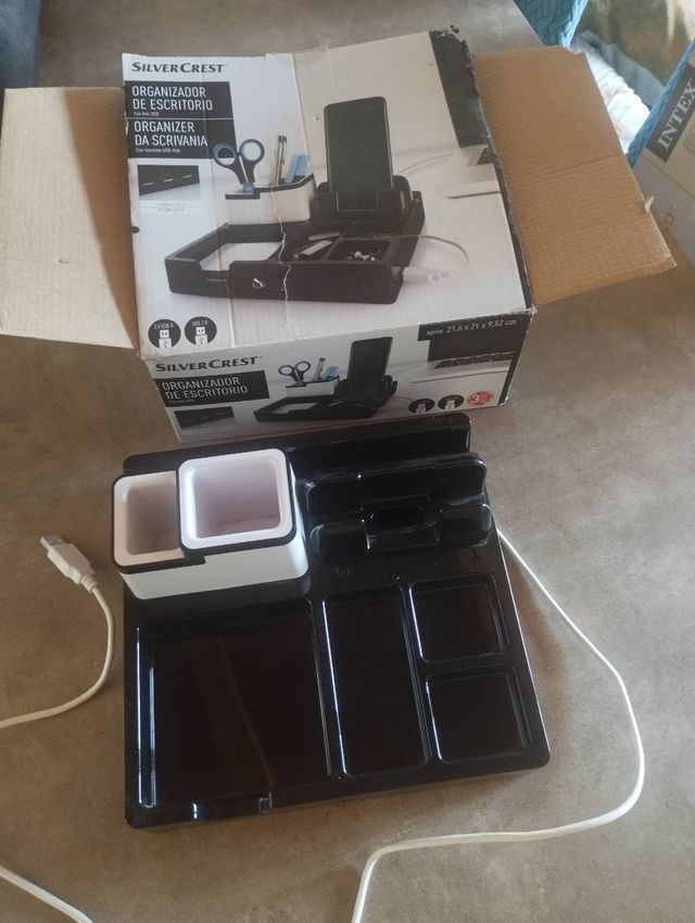 Organizador Escritorio SilverCrest USB