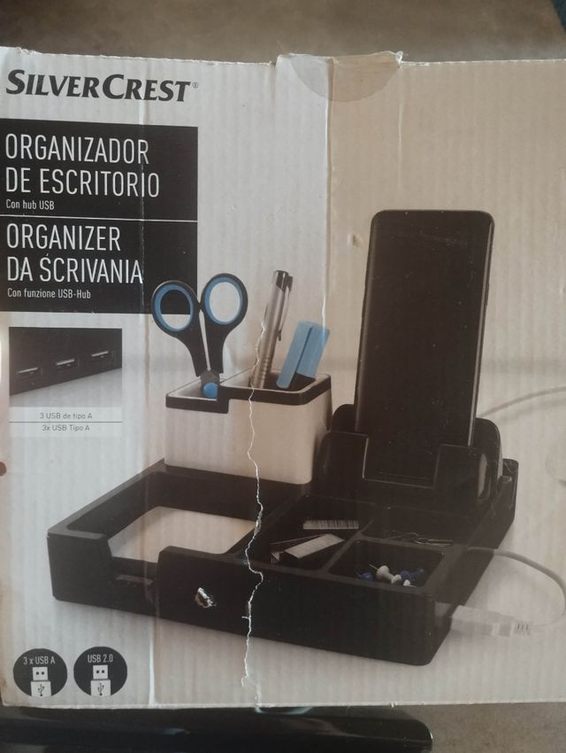 Organizador Escritorio SilverCrest USB