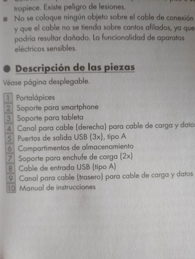 Organizador Escritorio SilverCrest USB