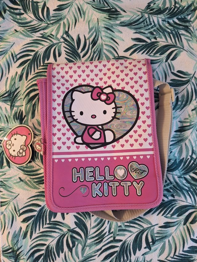 Borsa Hello Kitty - Rosa e bianca