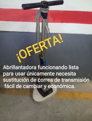 Abrillantadora suelo usada