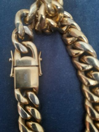 Cadena oro 18k - Pulsera gruesa