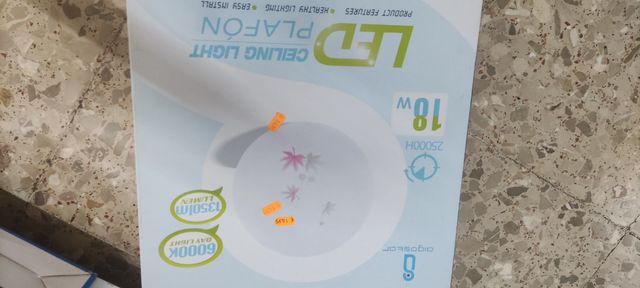 Plafón LED 18W - Luz blanca