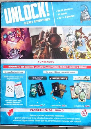 Unlock! Secret Adventures gioco da tavolo