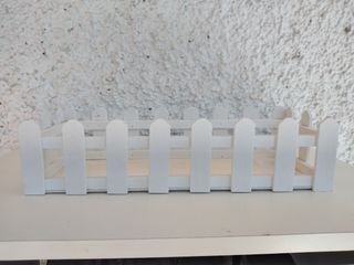 2 Ovejas en valla - Decoración