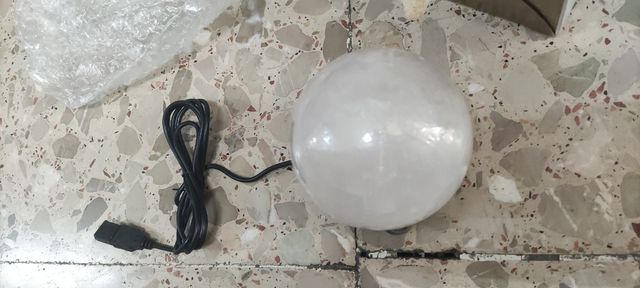 Lampara sal colorines Himalaya carga USB