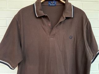 FRED PERRY MADE IN ENGLAND polo manga corta XXL