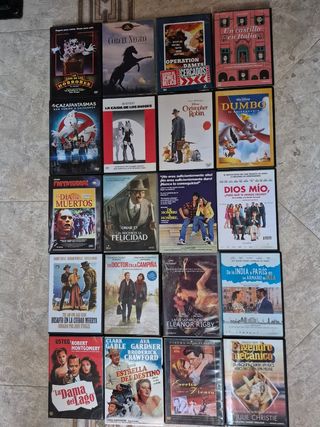 Lote C, elegir películas dvd, unidad 5 euros
