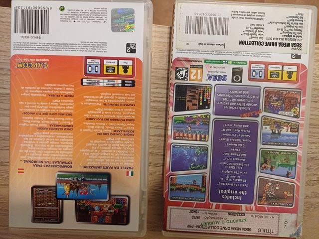 2 giochi per PSP: Mega Drive e Puzzle World