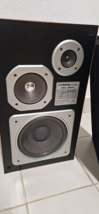 Altavoces Fisher STE-120 HIFI