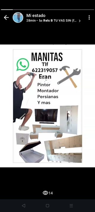 Manitas del hogar de confianza