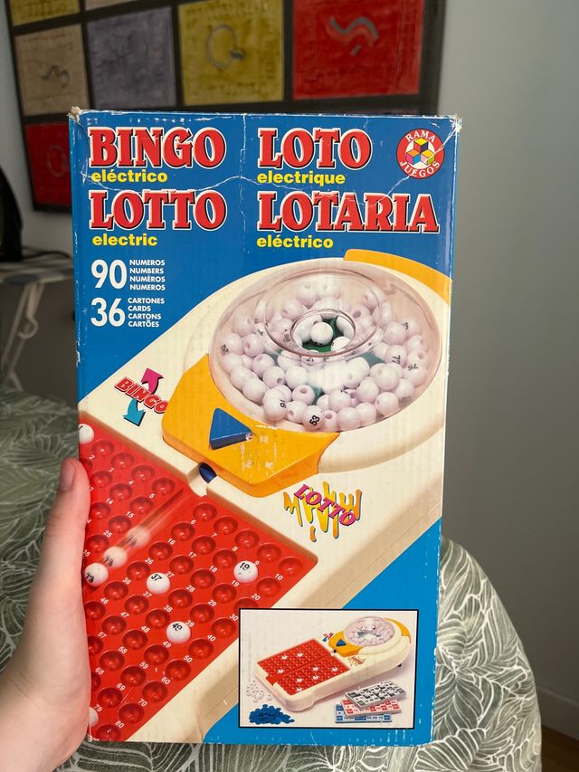 Bingo eléctrico Lotería