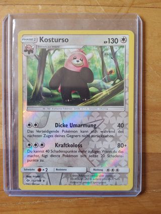 Carta Pokémon Kosturso 112/149