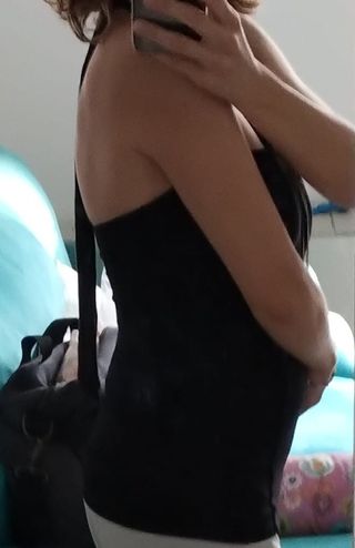 Top Elisabetta Franchi nero