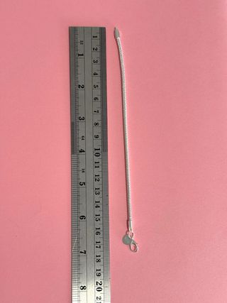Pulsera serpiente plata 925 NC 17,5cm