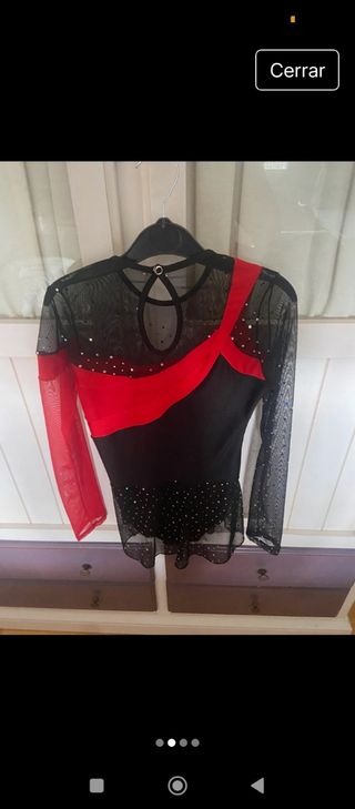 Maillot patinaje niña