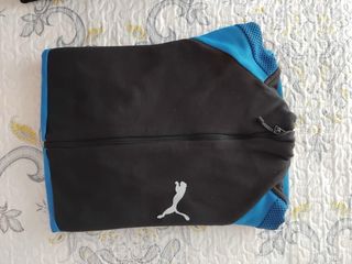 Sudadera Puma M - Negra y Azul
