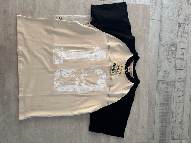 Maglietta Corteiz Beige-Nero