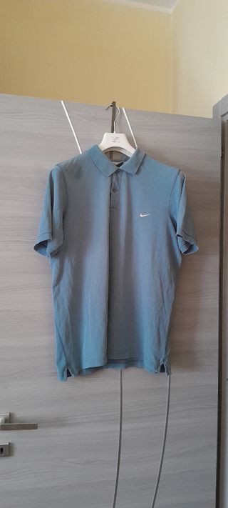 Polo Nike blu chiaro tg. L