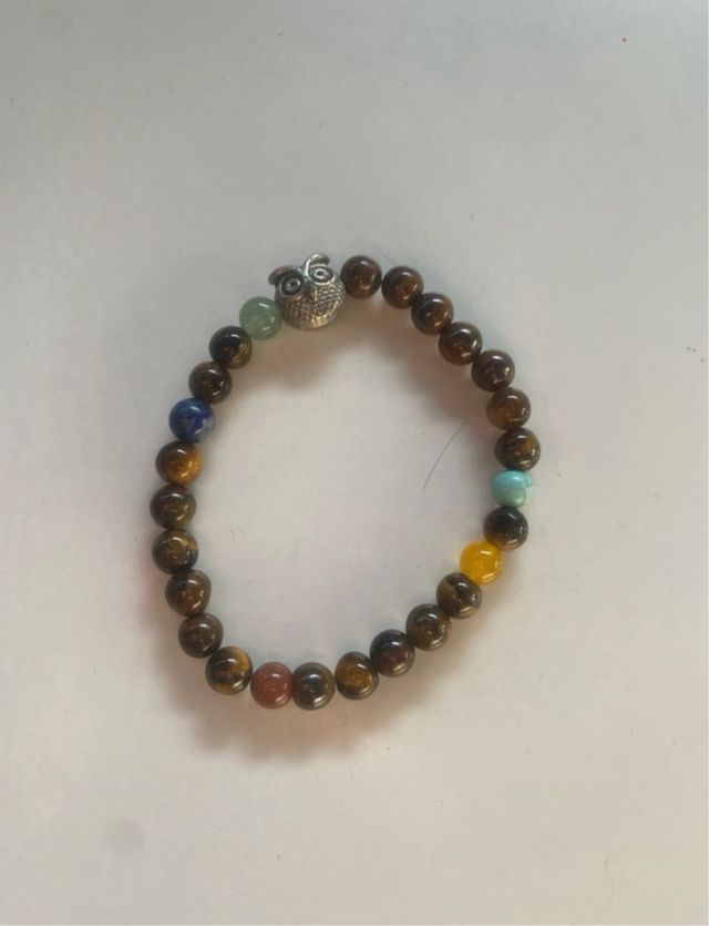 Pulseras de piedras preciosas - 4 unidades