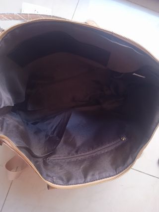 Bolso bandolera camel