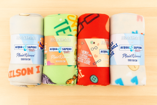 4 Plaid Brandani Acqua e Sapone